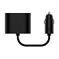 Разветвитель прикуривателя Xiaomi Roidmi Dual Port, чёрный