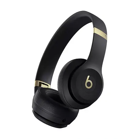 Беспроводные наушники Beats Solo 4 чёрно-золотой - 3