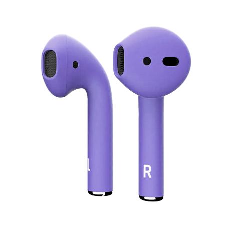 Беспроводные наушники Apple AirPods 2 с зарядным футляром лавандовый матовый - 2