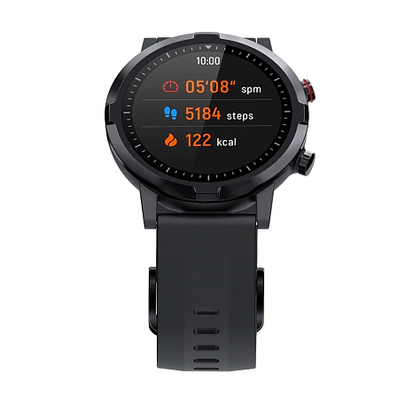 Умные часы Xiaomi Haylou LS05S чёрный (чёрный ремешок) - 2