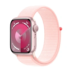 Умные часы Apple Watch Series 9 45mm GPS Pink Aluminium Case Light Pink Sport Loop