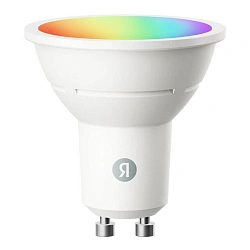 Умная лампочка Яндекс GU10 YNDX-00559 (RGB+W) белый