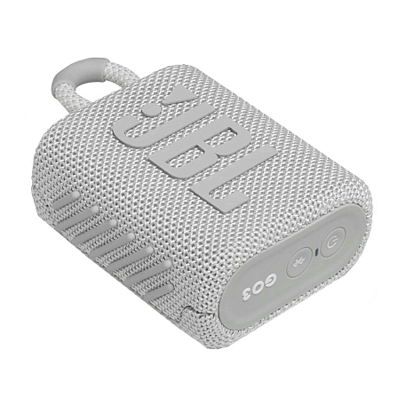 Портативная колонка JBL Go 3 белый - 3