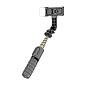 Монопод-штатив WIWU Fill Light Tripod Selfie Stick WI-SE002 чёрный - 2