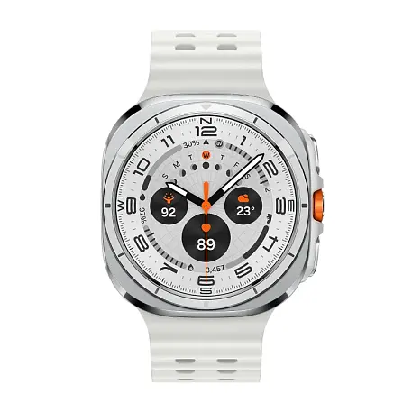 Умные часы Samsung Galaxy Watch Ultra 47мм (LTE) "белый титан" - 2