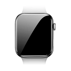 Защитное стекло WIWU H9 WI-JD106 3D для Apple Watch 49mm, черная рамка