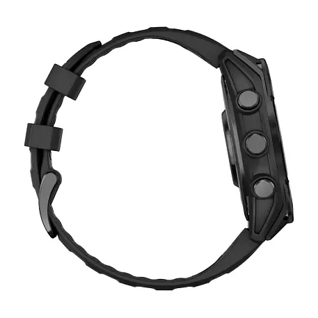 Умные часы Garmin Fenix 8 47 mm Amoled серый (чёрный ремешок) - 4