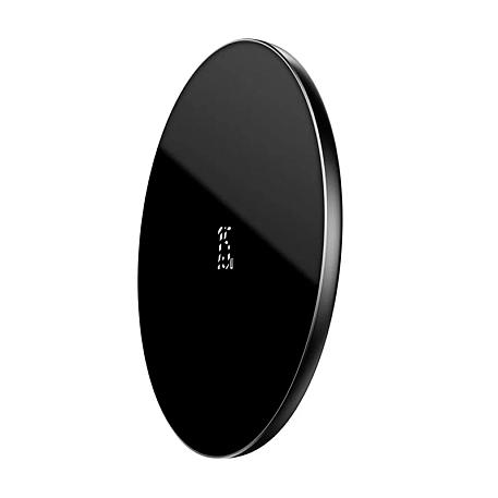 Беспроводное зарядное устройство Baseus Simple Wireless Charger 15 Вт чёрный - 3