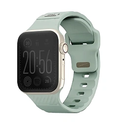 Спортивный ремешок UNIQ Stride для Apple Watch 38 / 40 / 41 / 42mm (Уценка) бледно-зелёный