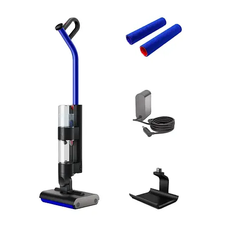 Моющий беспроводной пылесос Dyson Wash G1 синий, черный - 4