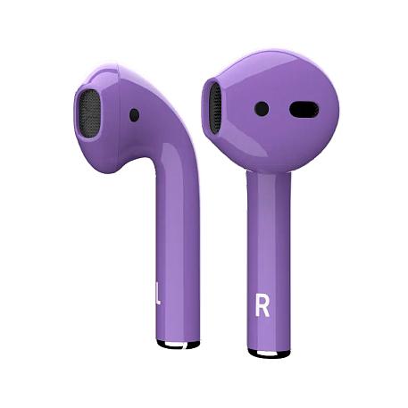 Беспроводные наушники Apple AirPods 2 с зарядным футляром фиолетовый - 2