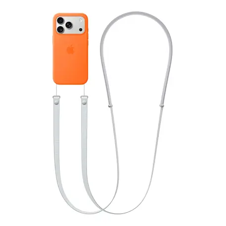 Ремешок для Apple iPhone Crossbody Strap светло-серый - 2