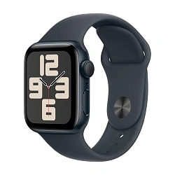 Умные часы Apple Watch SE (2024) 40mm GPS Midnight Aluminium Case Midnight Sport Band