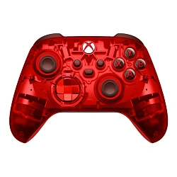 Геймпад Microsoft Xbox Series прозрачно-красный