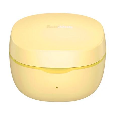 Беспроводные наушники Baseus Encok WM01 жёлтый - 3