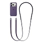Ремешок для Apple iPhone Crossbody Strap фиолетовый - 2