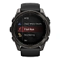 Умные часы Garmin Fenix 8 51mm Amoled серый (чёрный ремешок) - 2