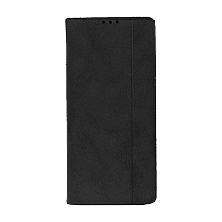 Чехол-книжка Premium Rich Boss для Xiaomi Poco X7 Pro 5G искусственная кожа, чёрный