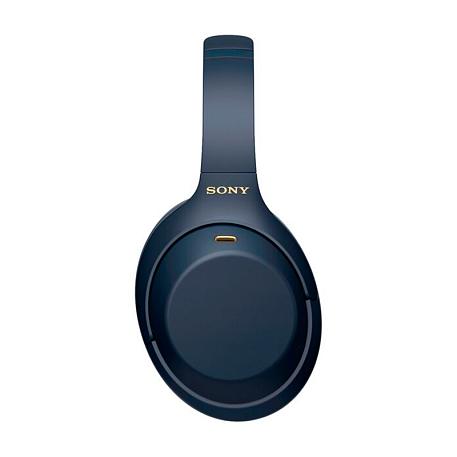 Беспроводные наушники Sony WH-1000XM4 синий - 4