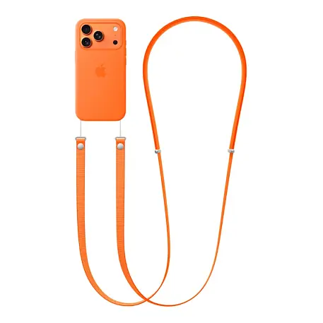 Ремешок для Apple iPhone Crossbody Strap оранжевый - 2