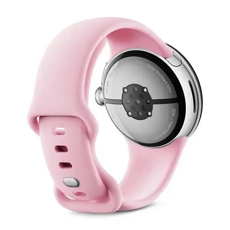 Умные часы Google Pixel Watch 3 41mm серебристый (розовый ремешок) - 2