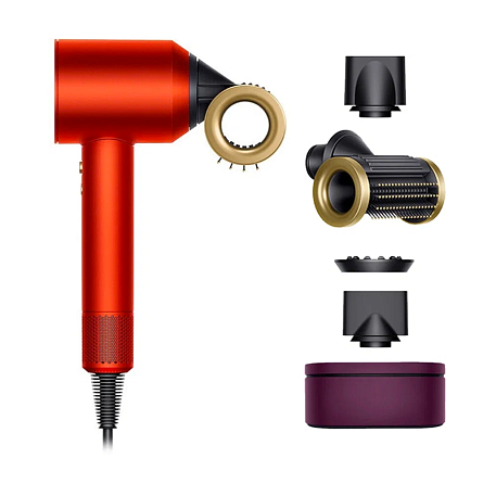 Фен Dyson Supersonic HD15 оранжевый (футляр) - 3