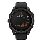 Умные часы Garmin Fenix 8 47mm Solar серый (черный ремешок) - 2