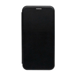 Чехол-книжка для Realme C30 / C30s искусственная кожа, чёрный