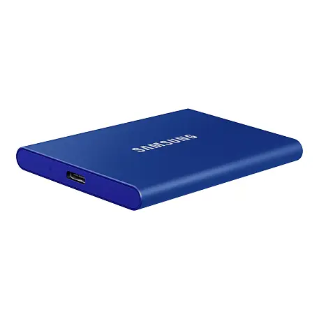 Внешний SSD Samsung T7 2 ТБ синий - 3
