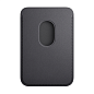 Кардхолдер Apple FineWoven Wallet with Magsafe для Apple iPhone микротвил, Black - 2
