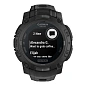 Умные часы Garmin Instinct 3 45mm Solar Tactical Edition чёрный (чёрный ремешок) - 2