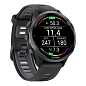 Умные часы Garmin Forerunner 970 "серый карбон" (чёрный ремешок) - 3