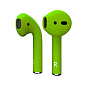 Беспроводные наушники Apple AirPods 2 с зарядным футляром зелёный матовый (6005) - 2