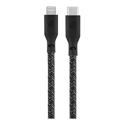 Дата-кабель uBear Trend 60W Type-C to Lightning 1.2 м, чёрный