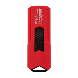USB-флешка SmartBuy Stream 64 ГБ (USB 3.0) красный