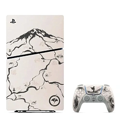 Игровая приставка Sony PlayStation 5 Slim (CFI-2015A) - Ghost of Yotei Black Limited Edition  + Ghost of Yote