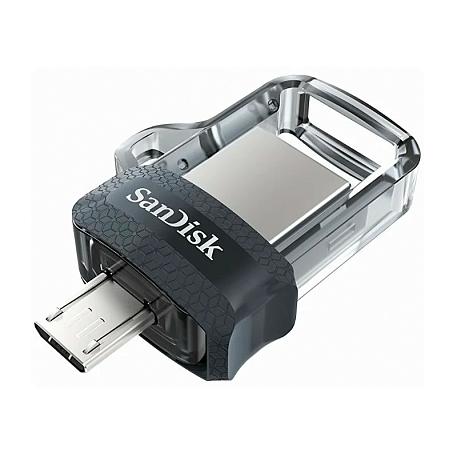 USB-флешка SanDisk Ultra Dual Drive m3.0 256 ГБ чёрный - 2