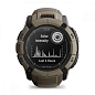Умные часы Garmin Instinct 2x Solar Tactical коричневый (коричневый ремешок) - 2