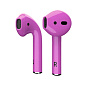 Беспроводные наушники Apple AirPods 2 с зарядным футляром сиреневый - 2