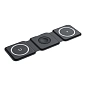 Беспроводное зарядное устройство WIWU Magnetic Wireless Charger 3in1 25 Вт чёрный - 2