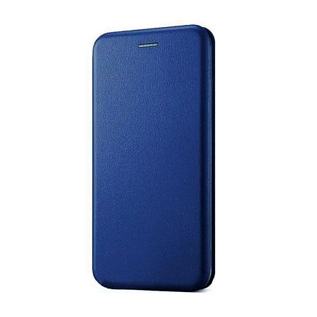 Чехол-книжка для Realme C31 искусственная кожа, тёмно-синий - 2