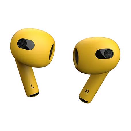 Беспроводные наушники Apple AirPods 3 жёлтый матовый (1016) - 2