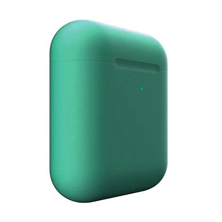 Беспроводные наушники Apple AirPods 2 с зарядным футляром мятный матовый - 3