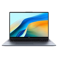 Ноутбук Huawei MateBook D 16 (2024) Core i5 13420H UHD Graphics 16 ГБ, 512 ГБ SSD (53013WXA), космический серый