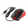 Мышь проводная SmartBuy One SBM-352-RK, чёрный с красным - 1