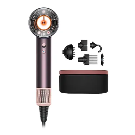 Фен Dyson Supersonic Nural HD16 сливовый, розовый (футляр) (Европа) - 2