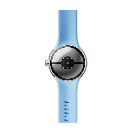 Умные часы Google Pixel Watch 2 41mm серебристый (голубой ремешок) - 5