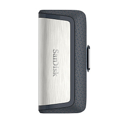 USB-флешка SanDisk Ultra Dual Drive USB-Type-C 256 ГБ (USB 3.1 Gen 1) чёрно-серебристый