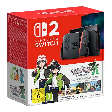 Игровая приставка Nintendo Switch 2 256 ГБ чёрный (Pokemon Legends) - 5