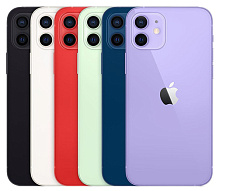 Смартфон Apple iPhone 12 256 ГБ чёрный